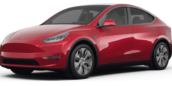 TESLA MODEL Y 2022 7SAYGDEE0NF392855 image